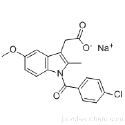CAS 7681-54-1、インドメタシンナトリウム